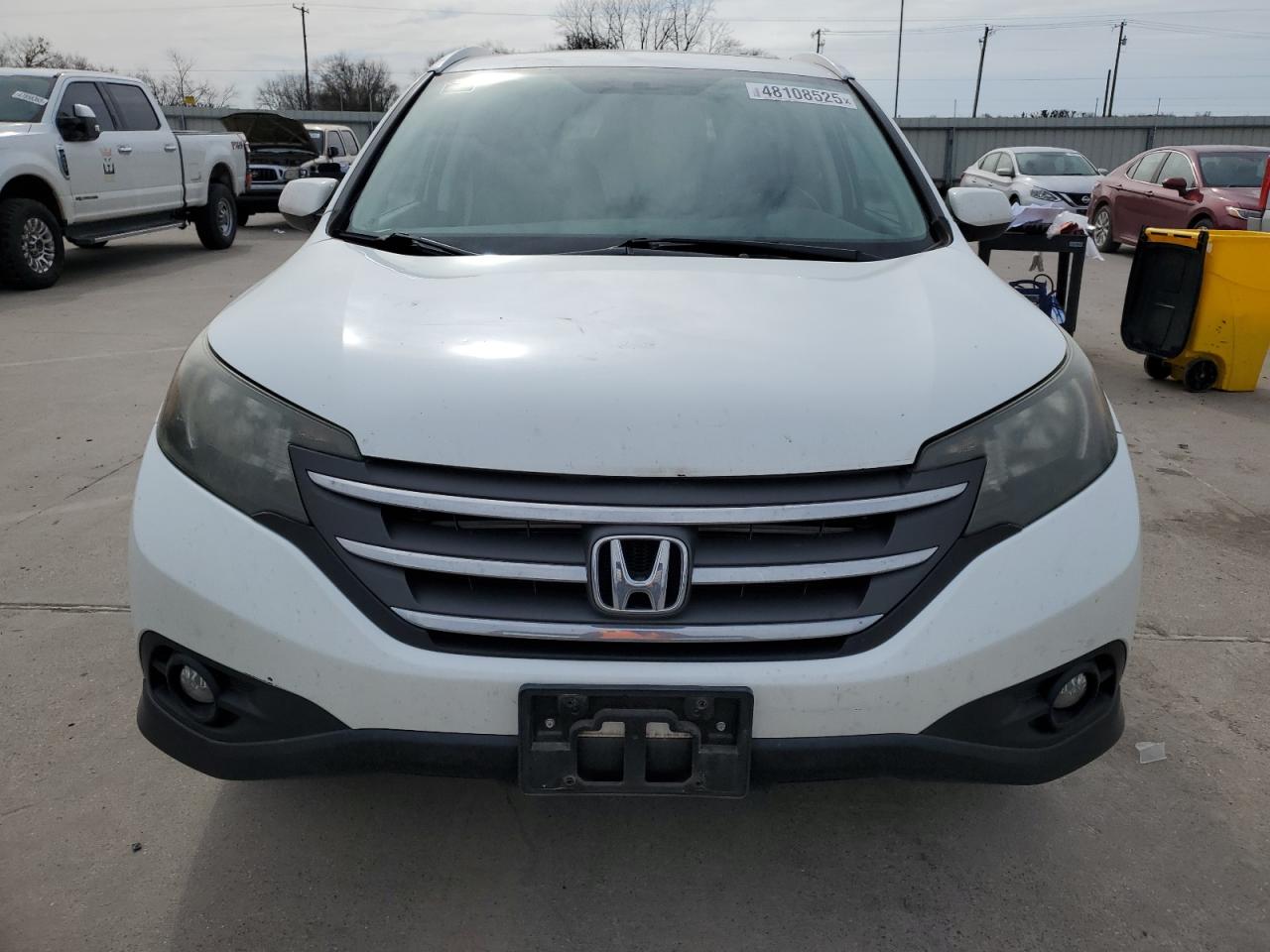 2014 Honda CR-V VIN 5J6RM3H76EL027122 Copart auction photo, rear end / hail damage thumbnail 5