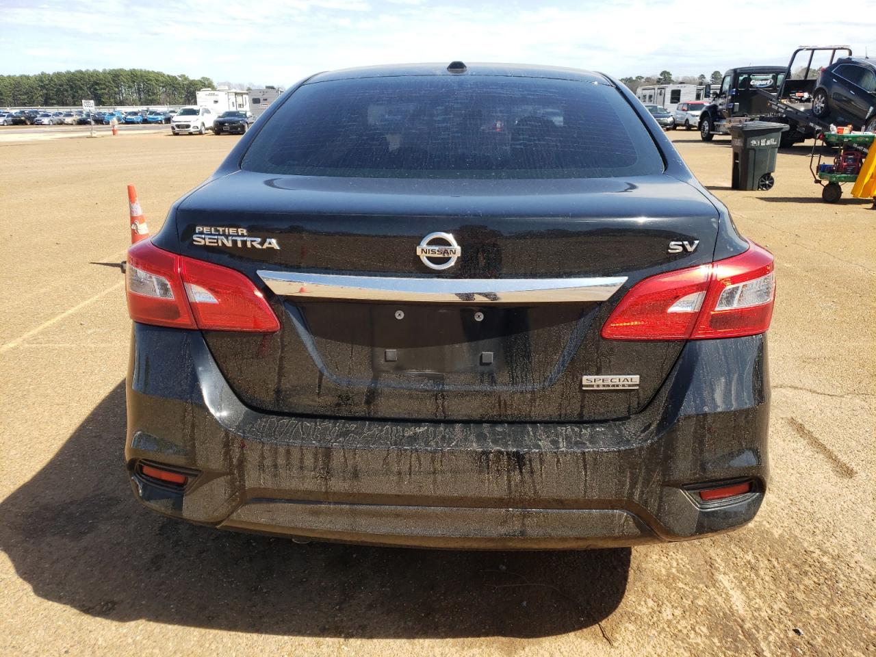 2019 Nissan Sentra VIN 3N1AB7AP4KY202502 Copart auction photo, side damage thumbnail 6