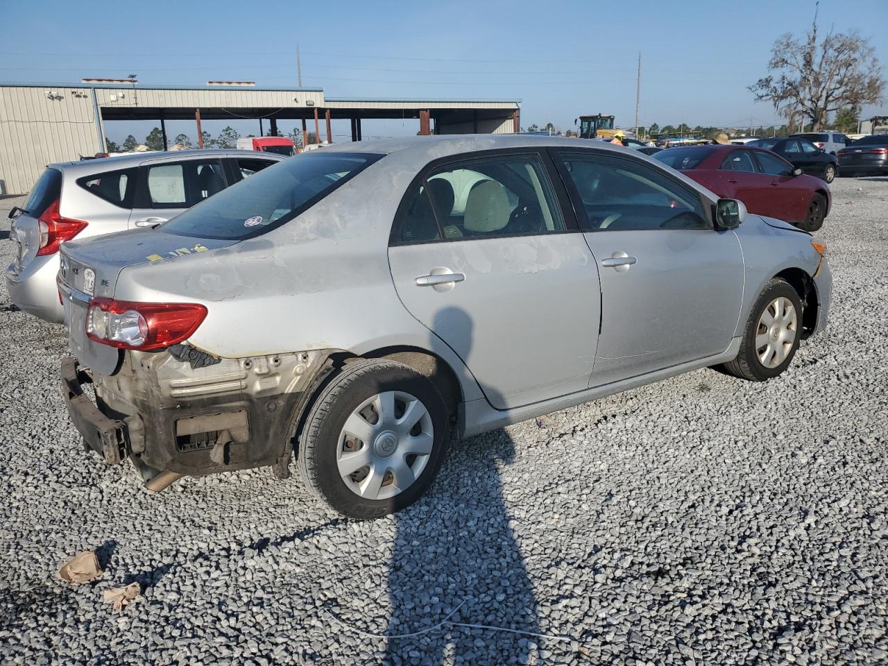 2011 Toyota Corolla VIN 2T1BU4EE5BC587491 Copart auction photo, side damage thumbnail 3