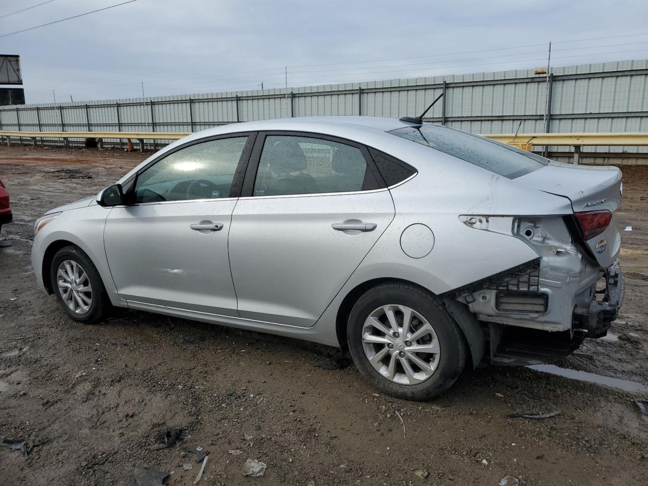 2021 Hyundai Accent VIN 3KPC24A68ME135449 Copart auction photo, rear end damage thumbnail 2