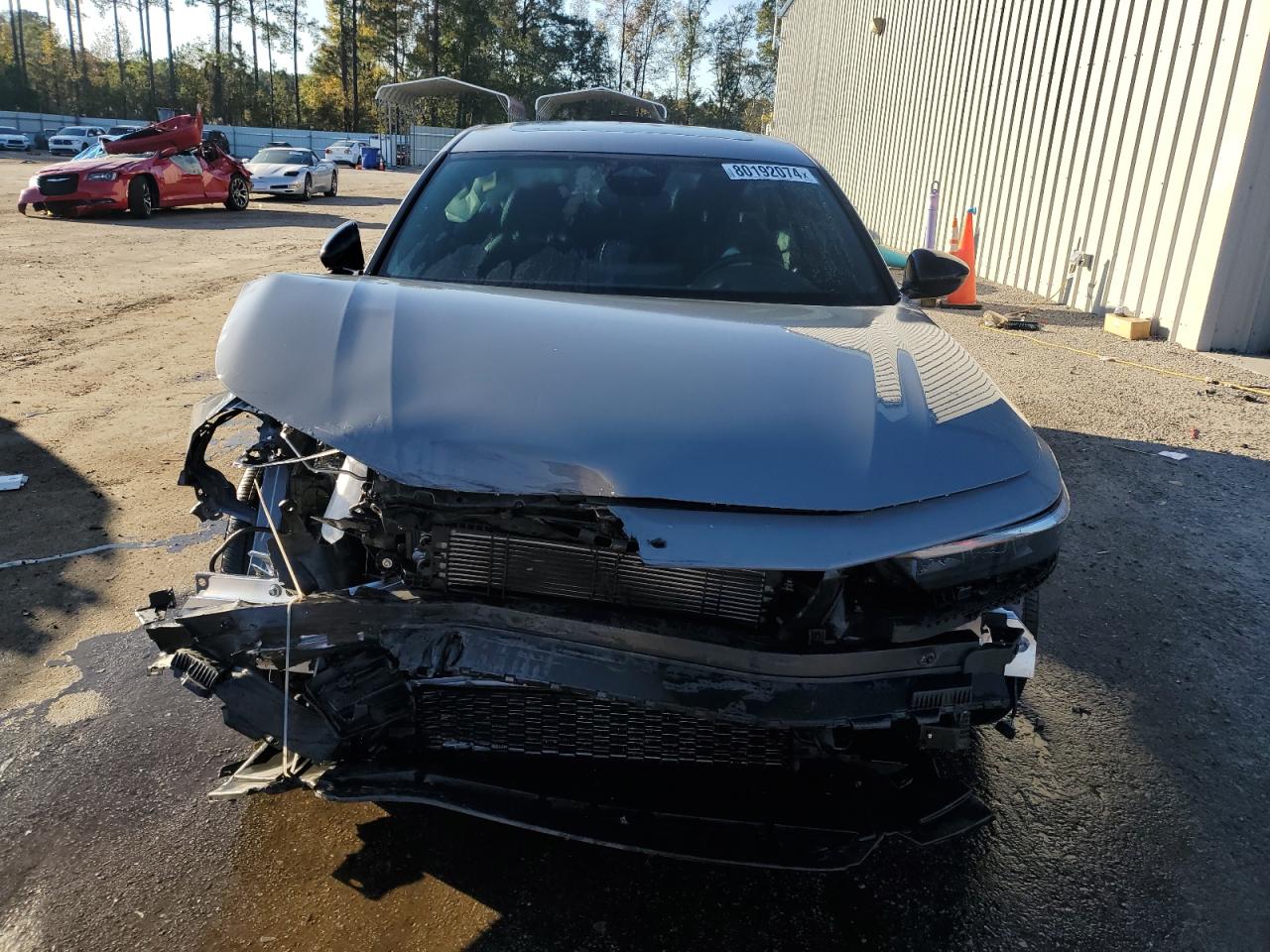2023 Honda Accord VIN 1HGCY2F73PA002997 Copart auction photo, front end / rear end damage thumbnail 5