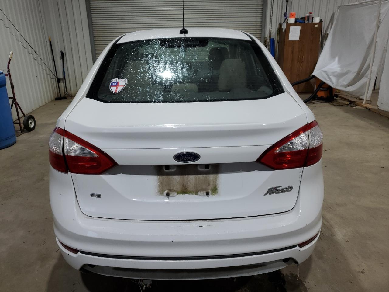 2017 Ford Fiesta VIN 3FADP4BJ9HM109694 Copart auction photo, front end / rear end damage thumbnail 6
