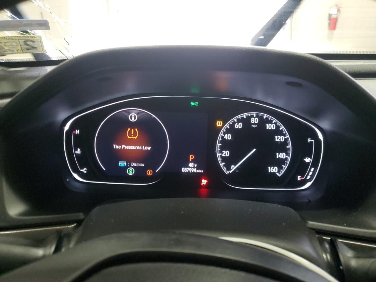 2019 Honda Accord VIN 1HGCV1F10KA038783 Copart auction photo, side / rear end damage thumbnail 9