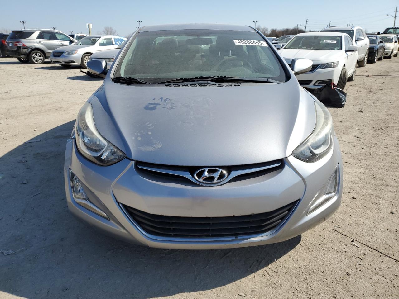 2015 Hyundai Elantra VIN 5NPDH4AE4FH562894 Copart auction photo, front end / rear end damage thumbnail 5