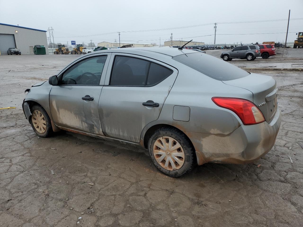 2012 Nissan Versa VIN 3N1CN7AP0CL861501 Copart auction photo, front end / minor dent/scratches damage thumbnail 2