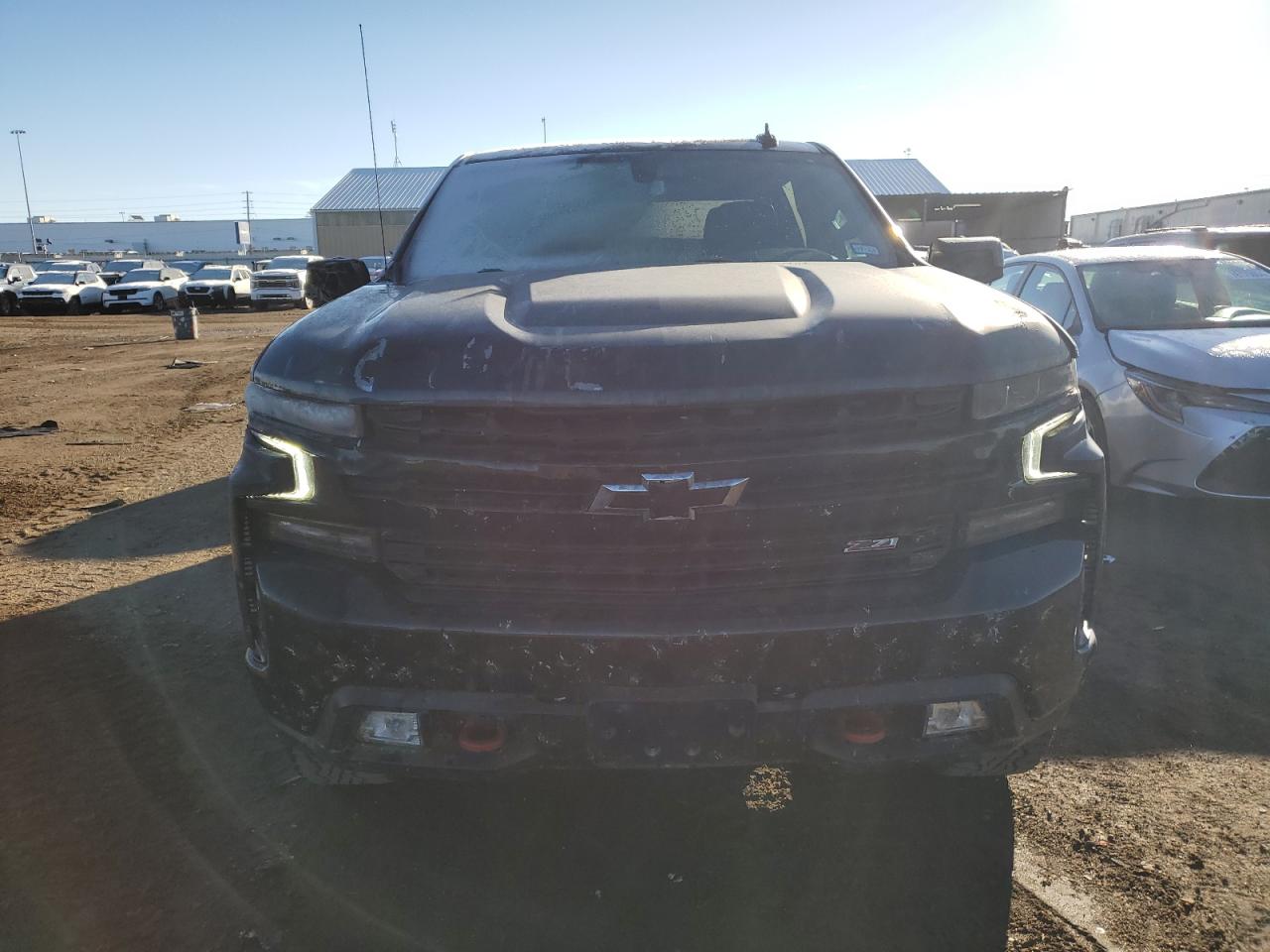 2021 Chevrolet Silverado VIN 1GCPYFED9MZ379023 Copart auction photo, burn damage thumbnail 5