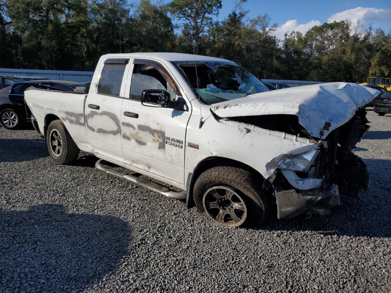 2015 RAM 1500 VIN 1C6RR6FT0FS654194 Copart auction photo, all over damage thumbnail 4