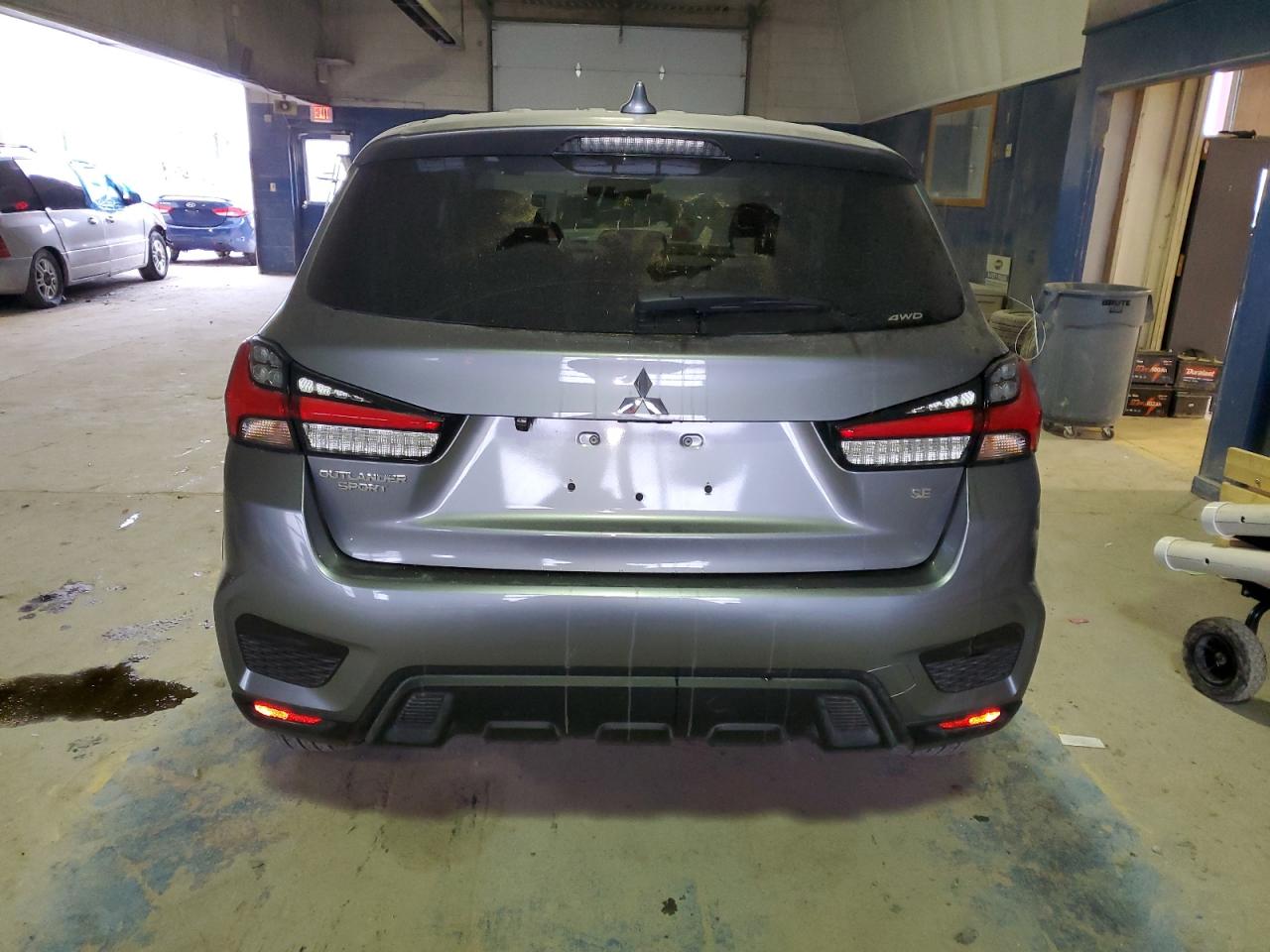 2024 Mitsubishi Outlander VIN JA4ARUAU0RU014449 Copart auction photo, front end damage thumbnail 6