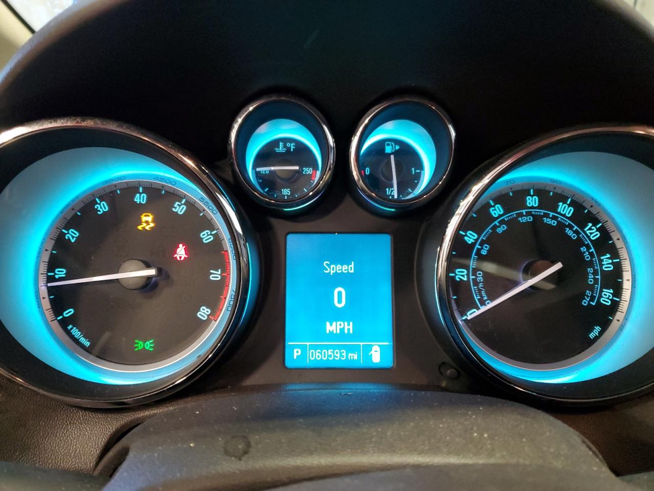 2014 Buick Verano VIN 1G4PP5SK4E4162568 Copart auction photo, front end / side damage thumbnail 9