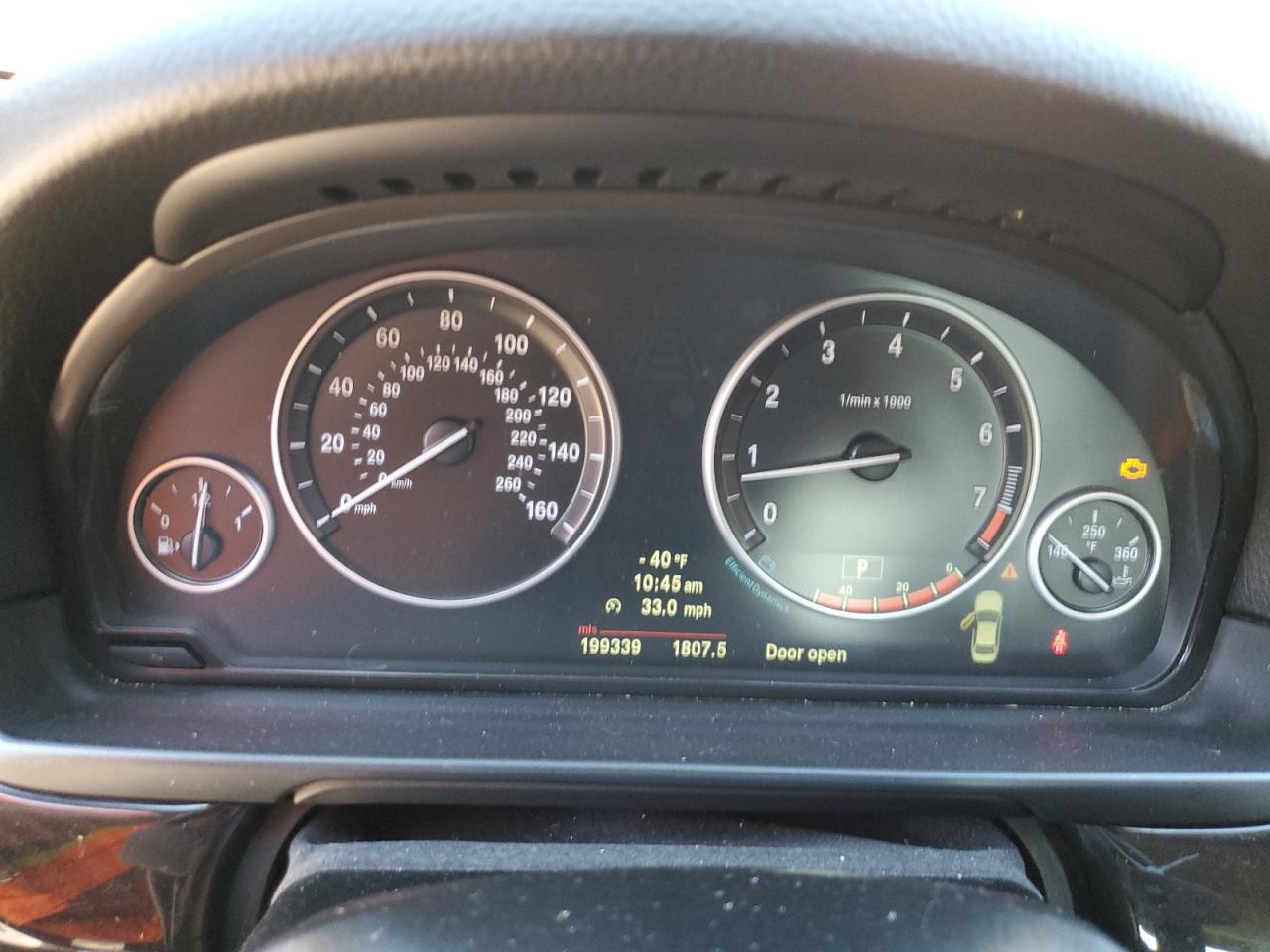 2013 BMW 5er VIN WBAFU7C55DDU77159 Copart auction photo, front end damage thumbnail 9