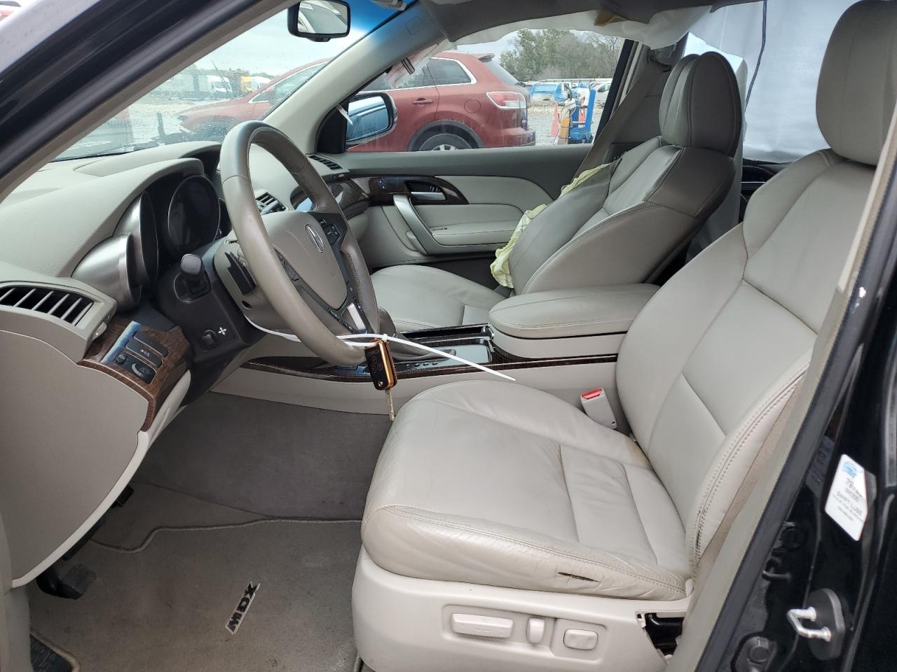 2012 Acura MDX VIN 2HNYD2H33CH522861 Copart auction photo, side damage thumbnail 7