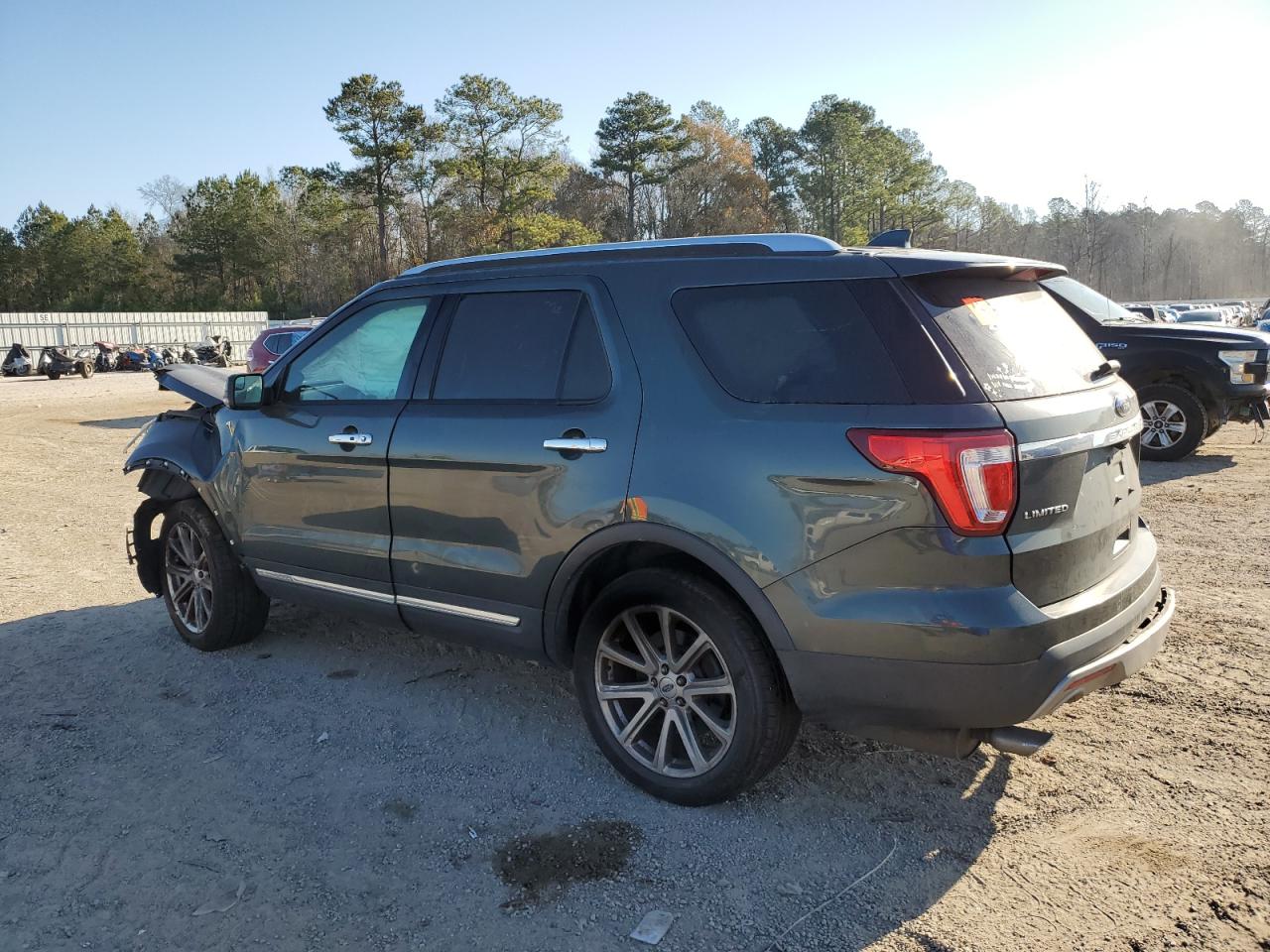 2016 Ford Explorer VIN 1FM5K7F85GGA36012 Copart auction photo, front end damage thumbnail 2