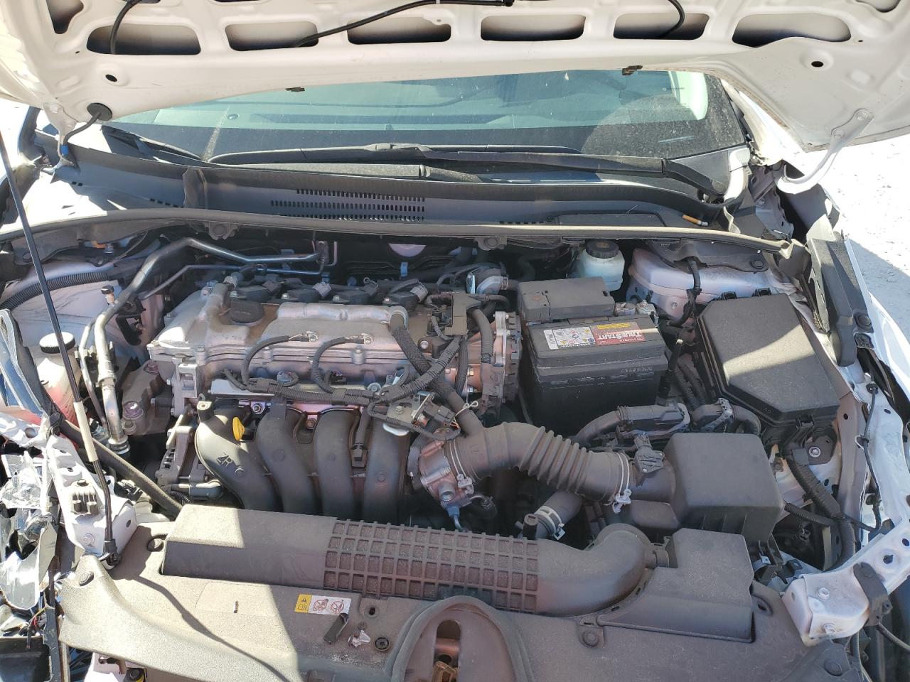 2022 Toyota Corolla VIN 5YFEPMAE0NP291714 Copart auction photo, front end damage thumbnail 12