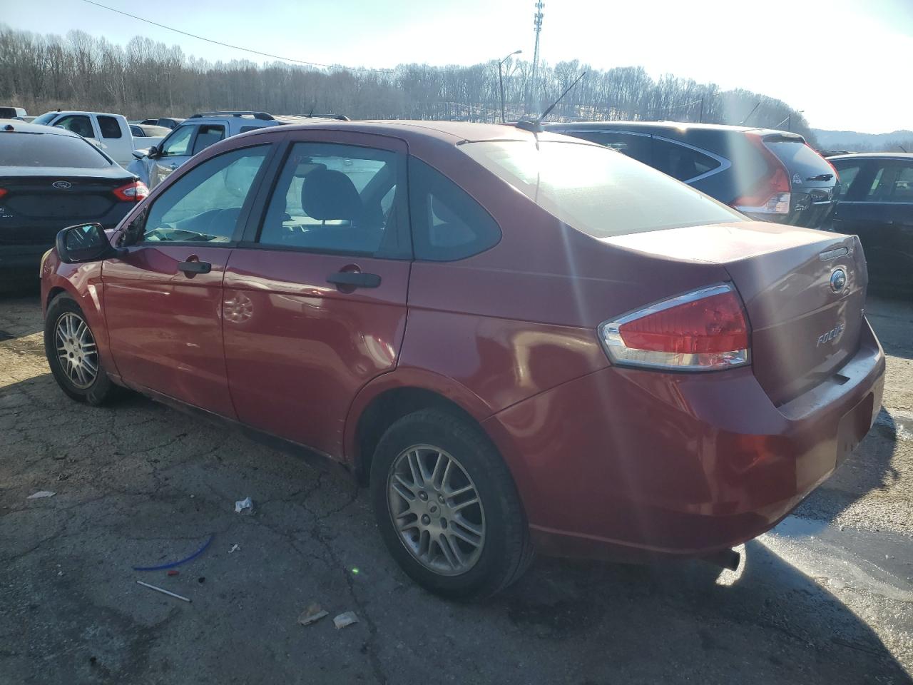 2011 Ford Focus VIN 1FAHP3FNXBW188762 Copart auction photo, all over damage thumbnail 2