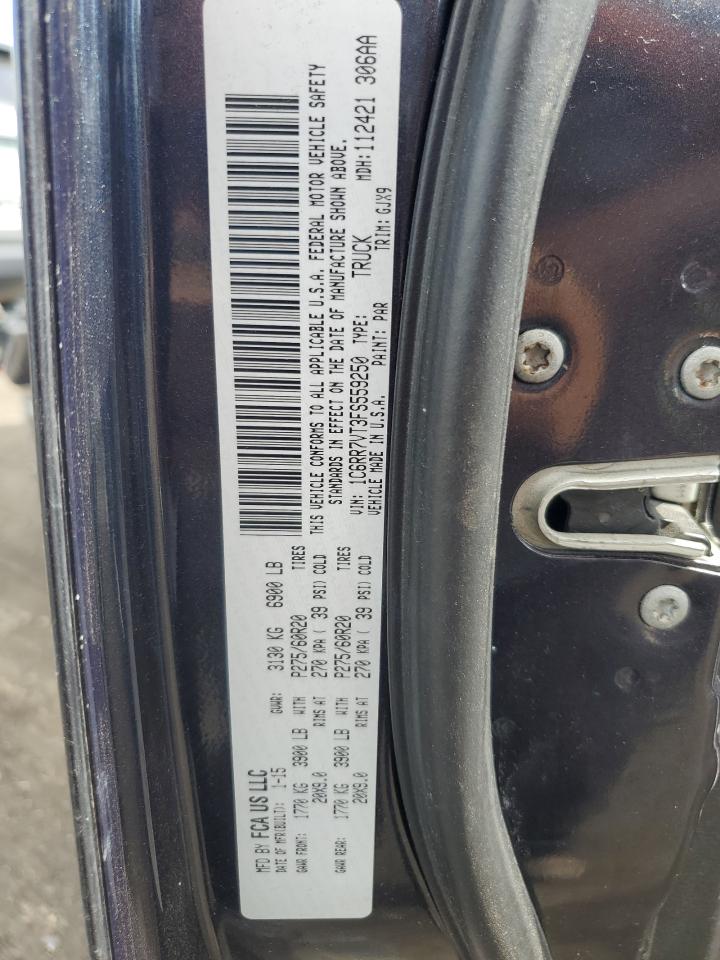 2015 RAM 1500 VIN 1C6RR7VT3FS559250 Copart auction photo, all over damage thumbnail 12