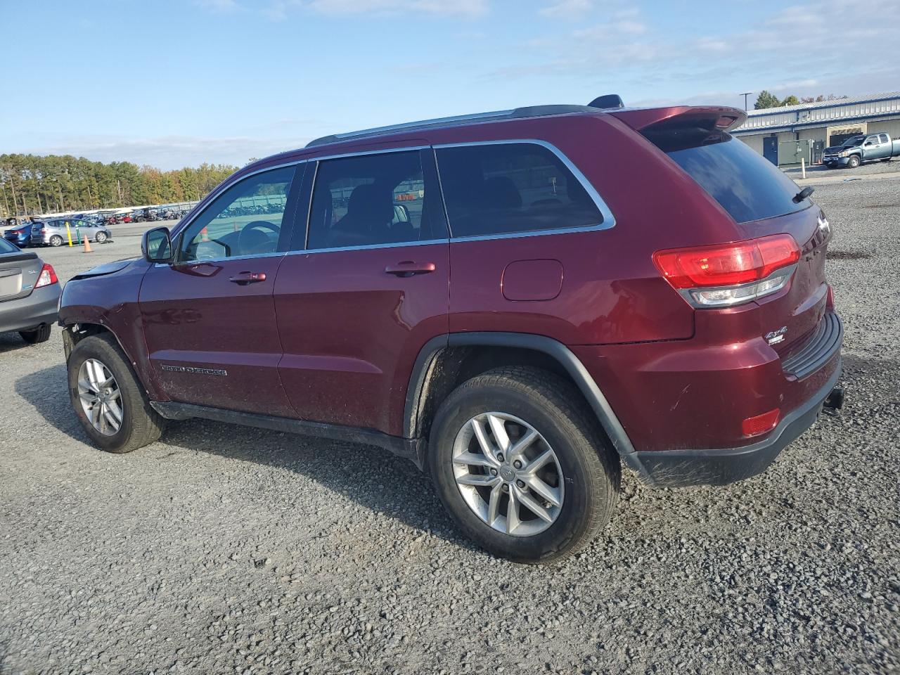 2018 Jeep Grand Cherokee VIN 1C4RJFAG8JC351127 Copart auction photo, front end damage thumbnail 2