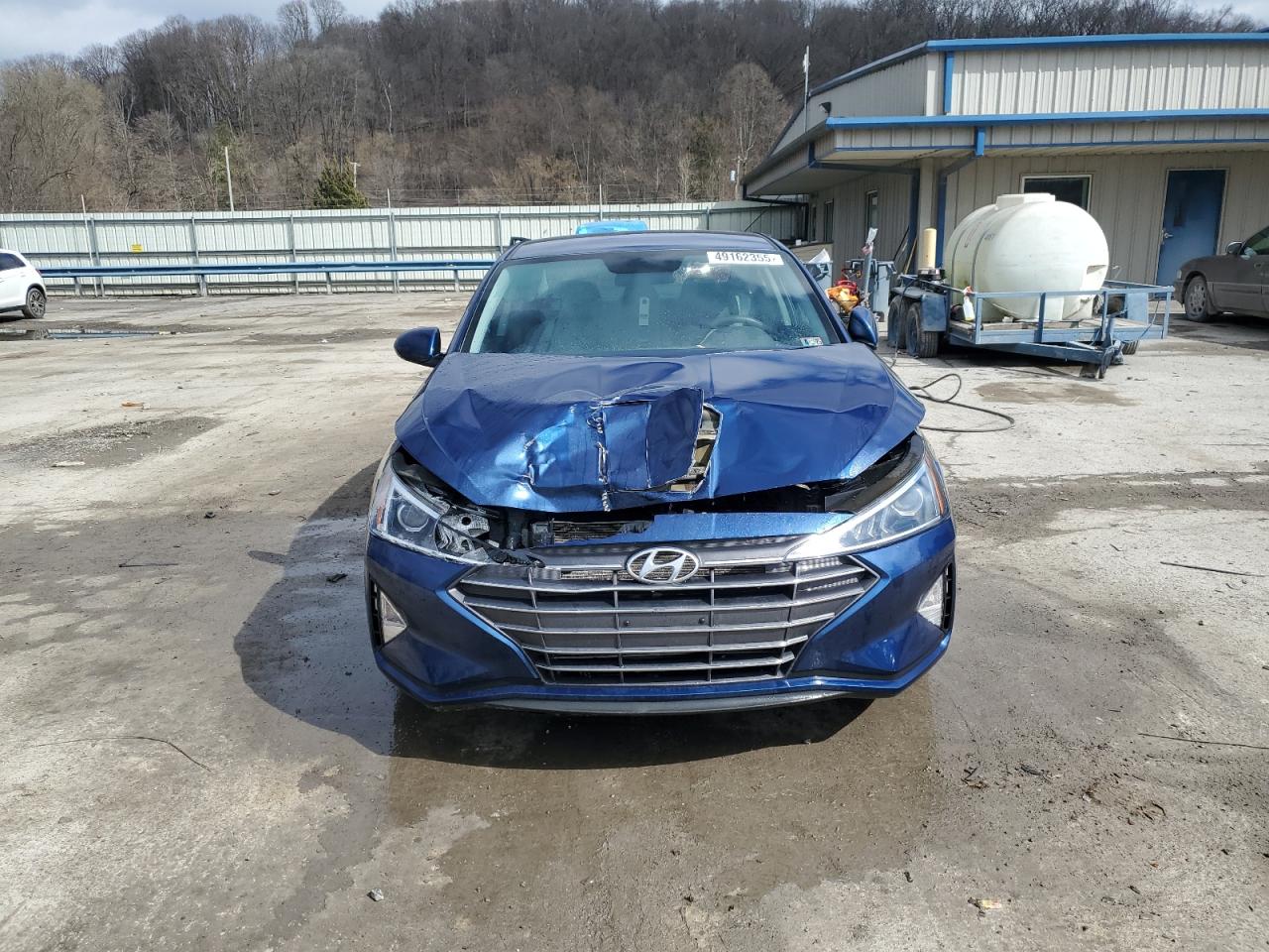 2019 Hyundai Elantra VIN 5NPD74LF7KH425256 Copart auction photo, front end damage thumbnail 5