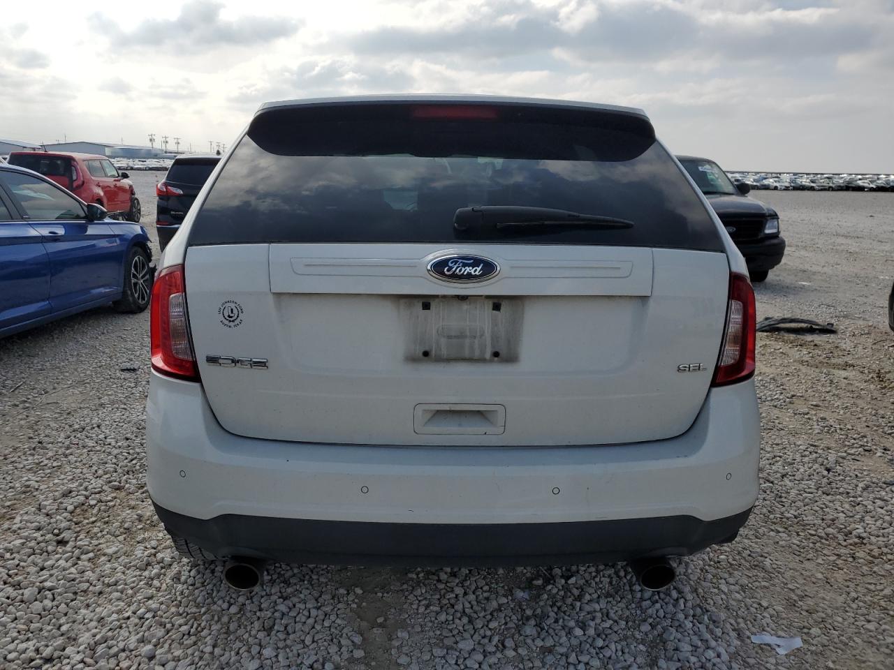 2013 Ford Edge VIN 2FMDK3JCXDBA94989 Copart auction photo, front end damage thumbnail 6