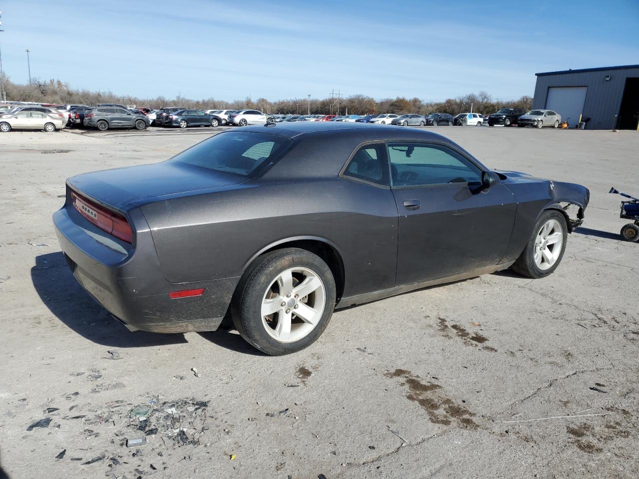 2014 Dodge Challenger VIN 2C3CDYAG5EH293641 Copart auction photo, hail / front end damage thumbnail 3