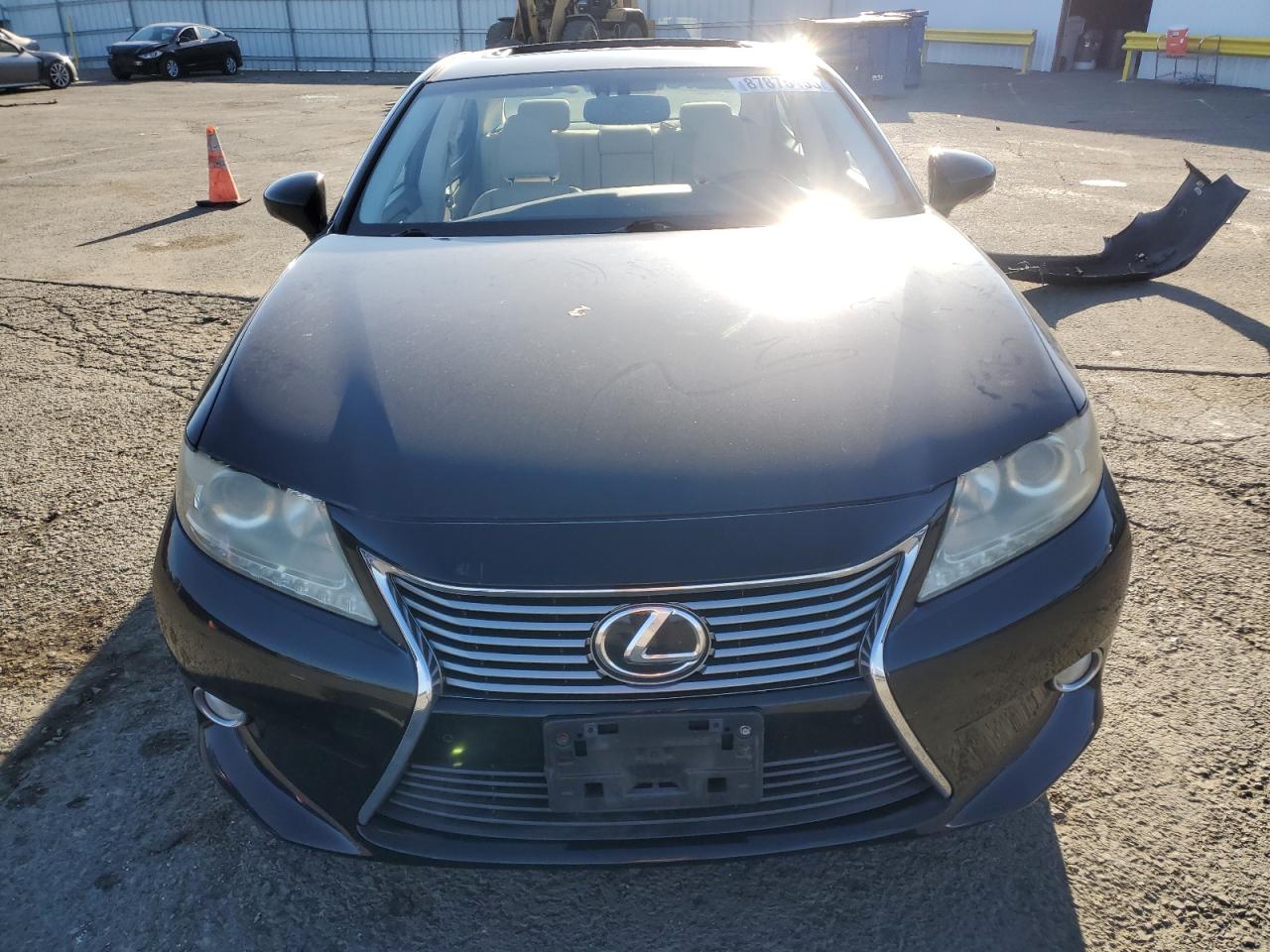 2013 Lexus ES VIN JTHBK1GG4D2034401 Copart auction photo, rear end / side damage thumbnail 5
