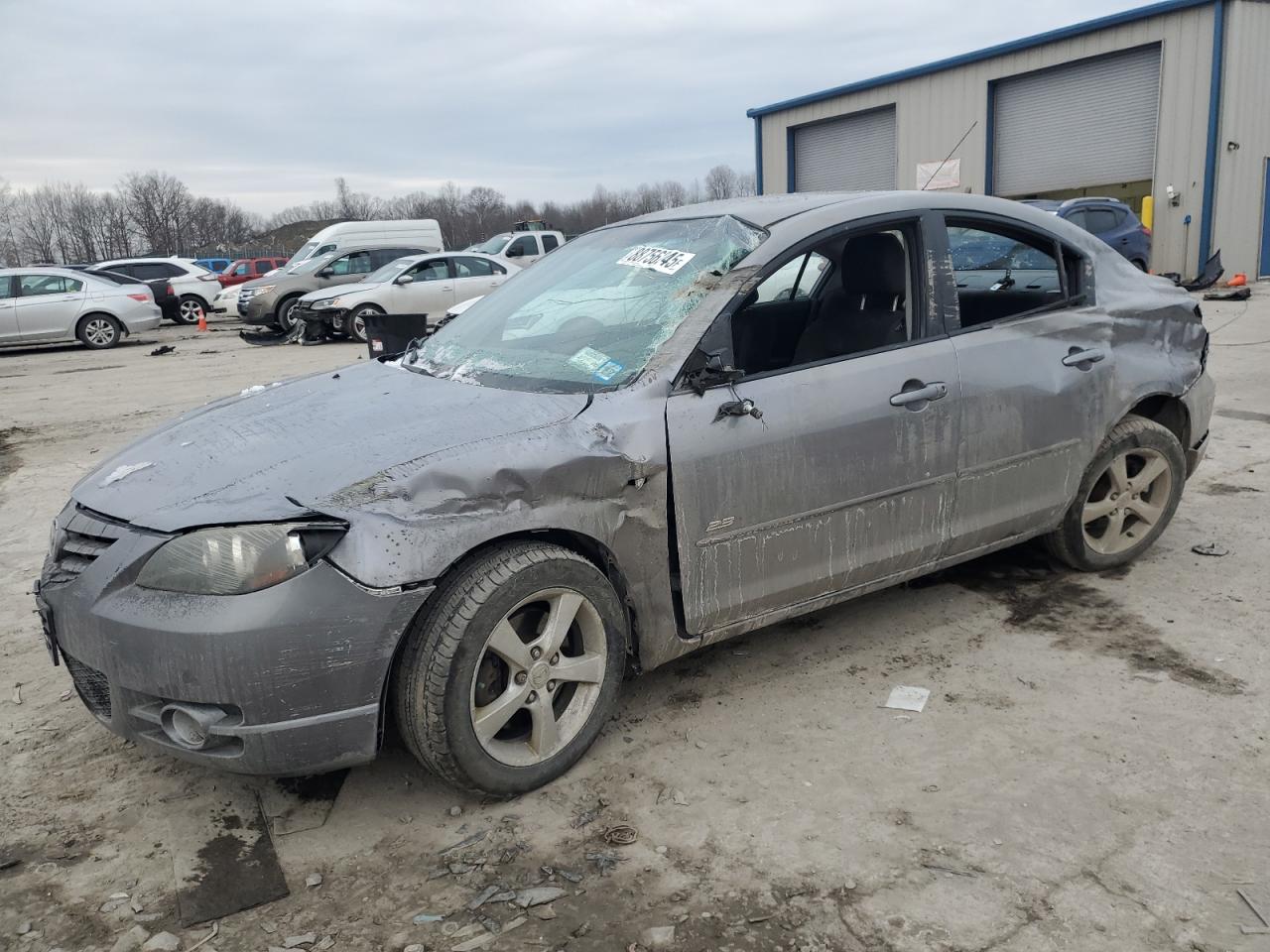 2004 Mazda 3 VIN JM1BK323X41163279