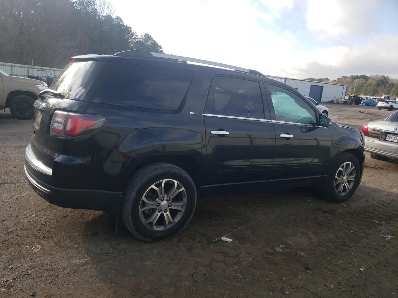2014 GMC Acadia VIN 1GKKRSKD1EJ279975 Copart auction photo, front end damage thumbnail 3
