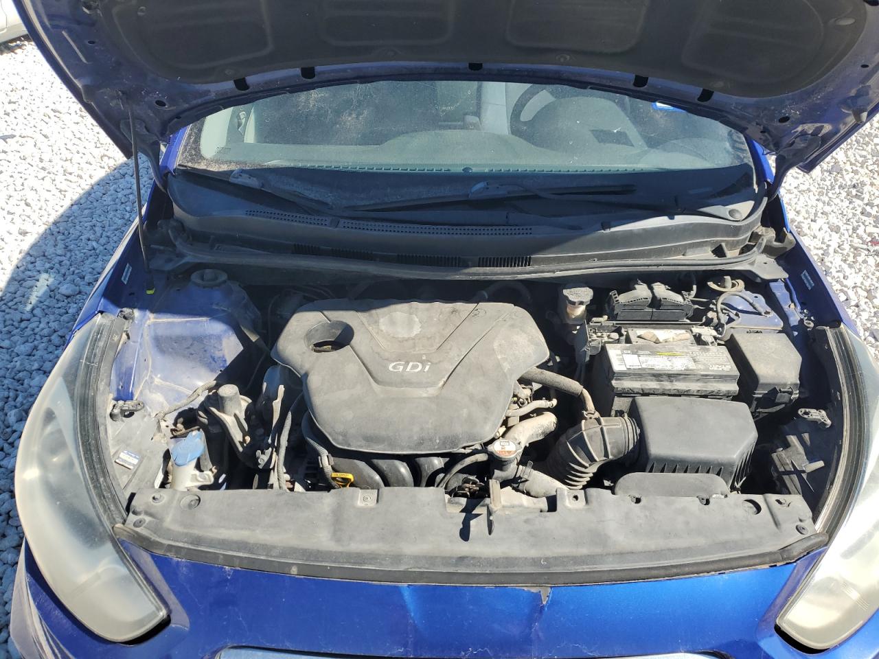 2014 Hyundai Accent VIN KMHCT4AE1EU613701 Copart auction photo, rear end / minor dent/scratches damage thumbnail 13
