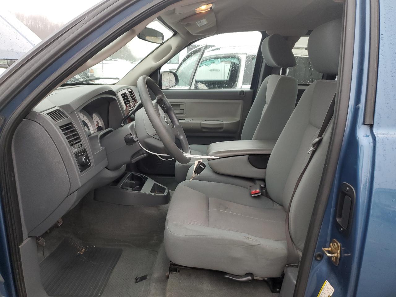 2005 Dodge Dakota VIN 1D7HE42K85S149686 Copart auction photo, side damage thumbnail 7