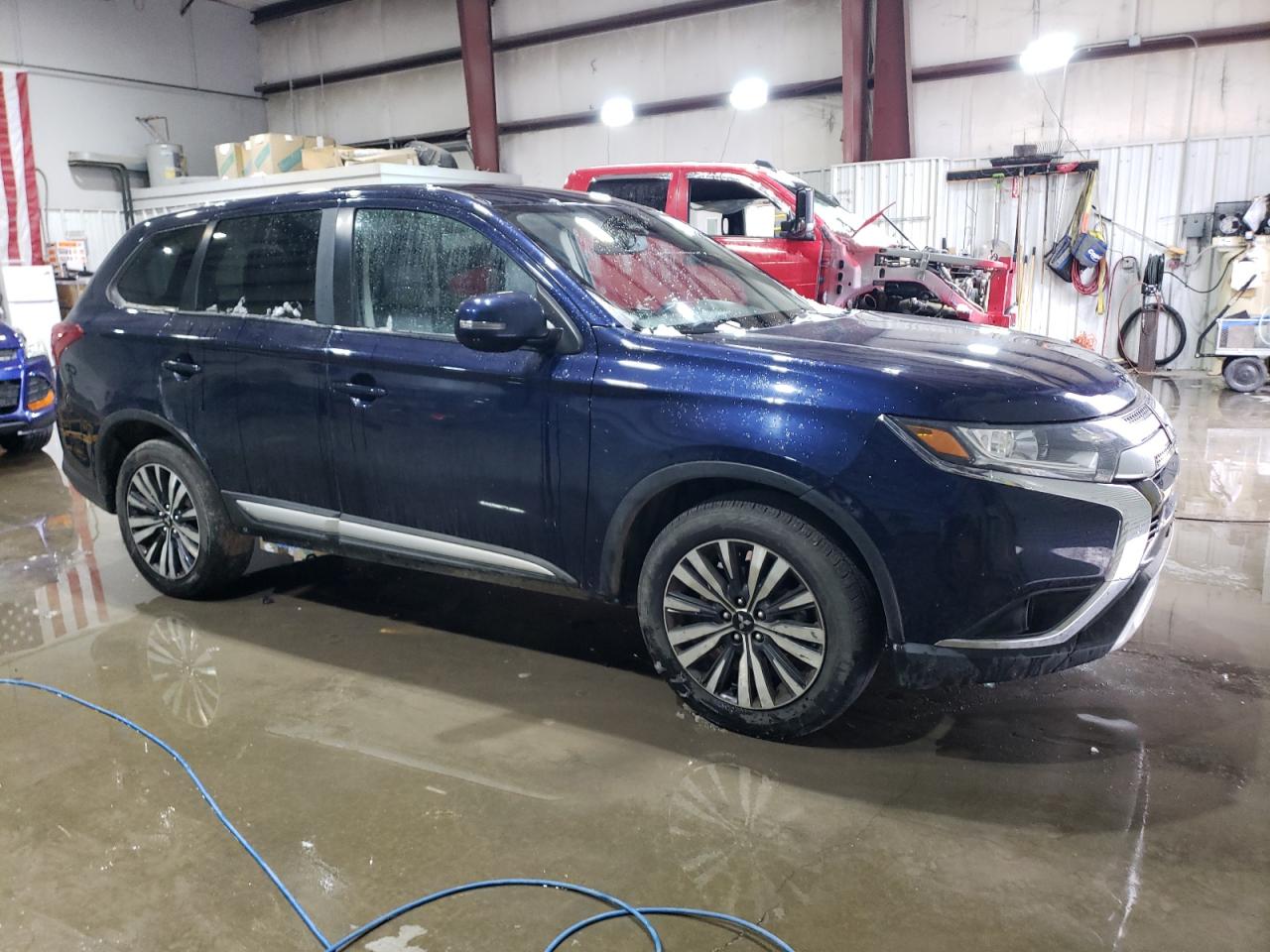 2020 Mitsubishi Outlander VIN JA4AD3A35LZ031211 Copart auction photo, front end / hail damage thumbnail 4
