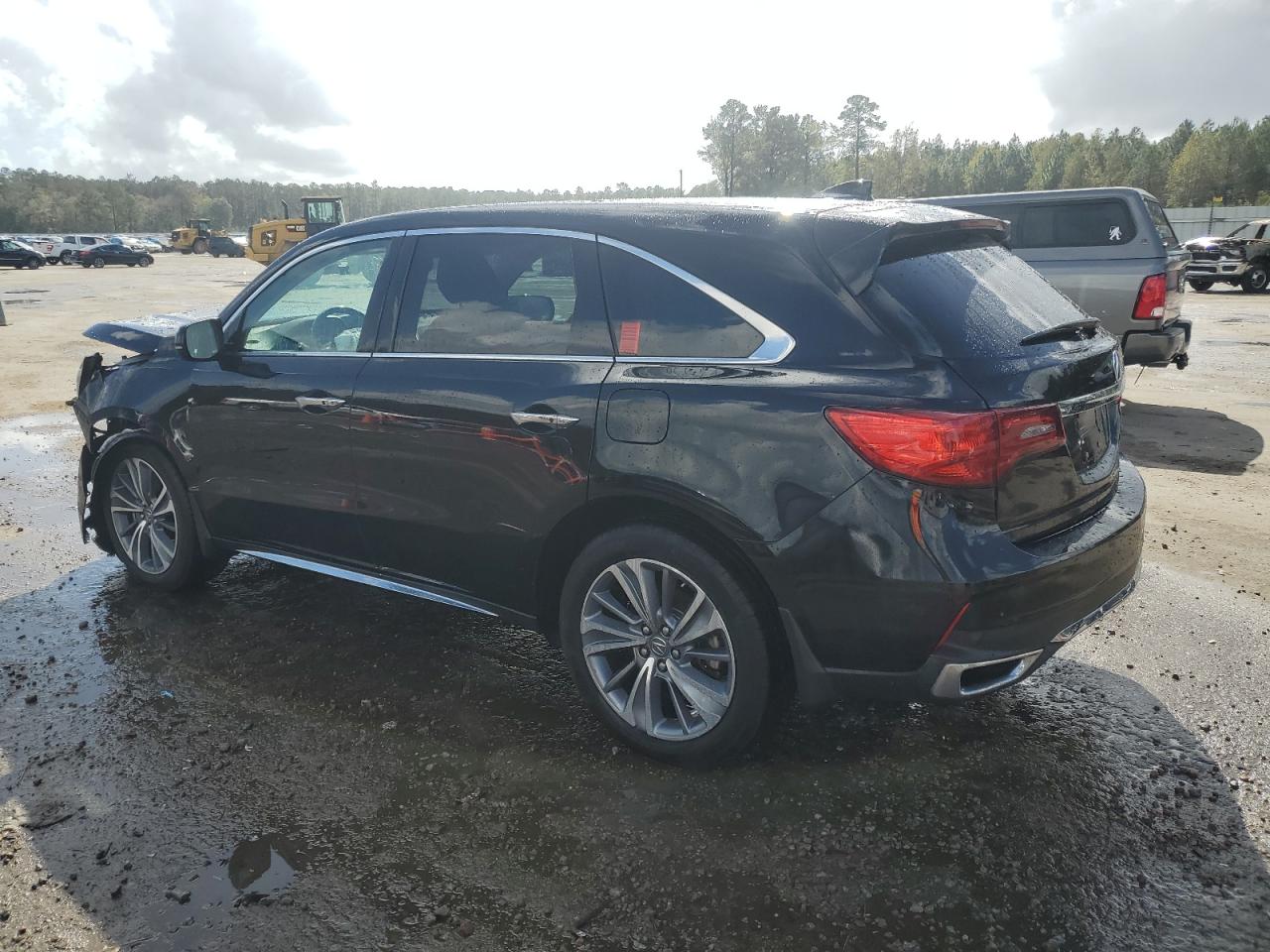2017 Acura MDX VIN 5FRYD4H56HB013572 Copart auction photo, front end / rear end damage thumbnail 2