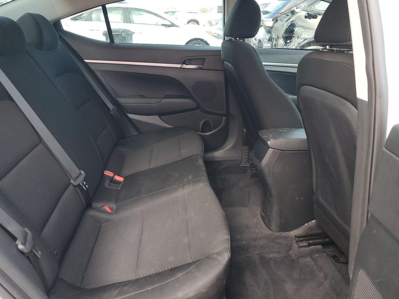 2019 Hyundai Elantra VIN 5NPD74LF7KH411017 Copart auction photo, all over damage thumbnail 10