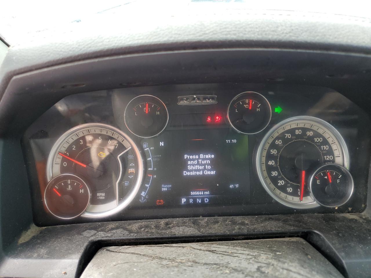 2013 RAM 1500 VIN 1C6RR7VT6DS703094 Copart auction photo, all over damage thumbnail 9