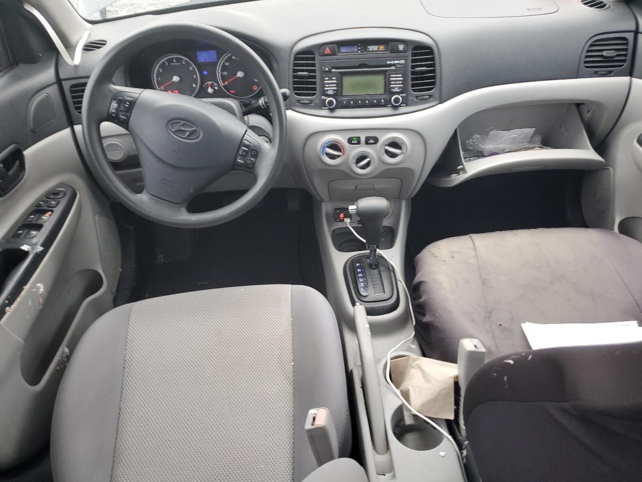 2011 Hyundai Accent VIN KMHCN4AC5BU606786 Copart auction photo, all over damage thumbnail 8