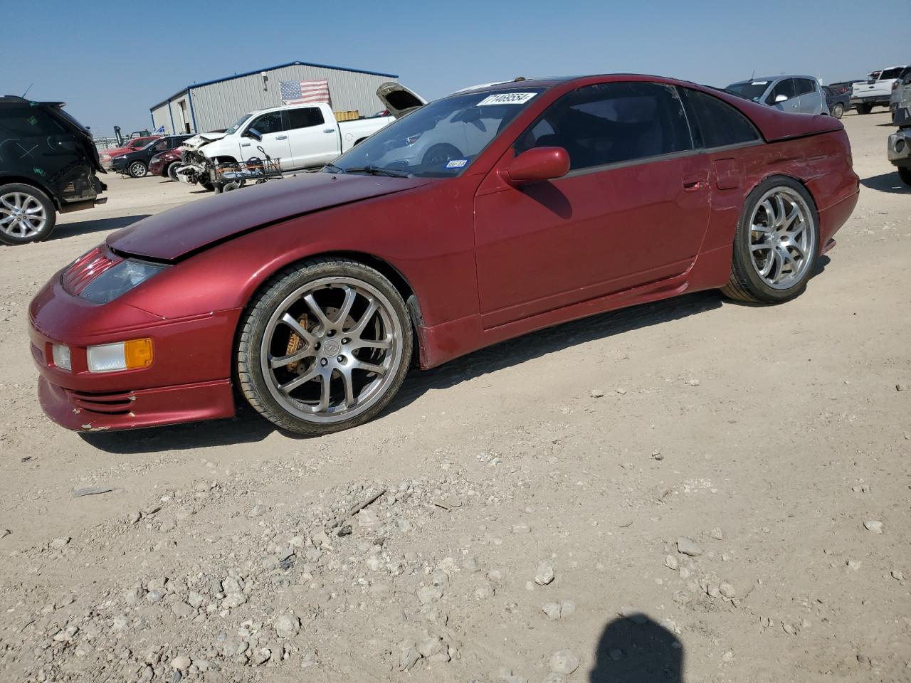 1990 Nissan 300ZX VIN JN1RZ24A7LX006503 - Copart auction photo