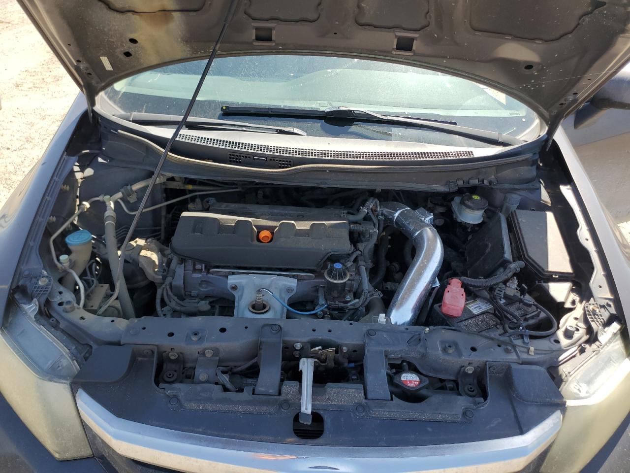 2012 Honda Civic VIN 2HGFB2E5XCH514329 Copart auction photo, rear end / side damage thumbnail 11