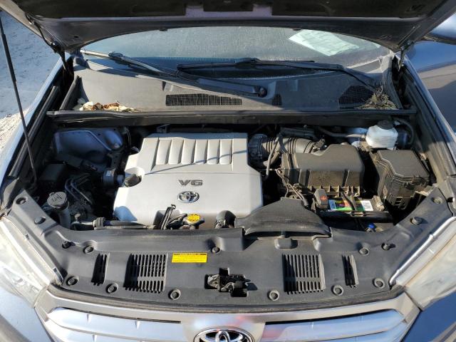 2012 Toyota Highlander VIN 5TDZK3EH9CS081177 Copart auction photo, front end / rear end damage thumbnail 12