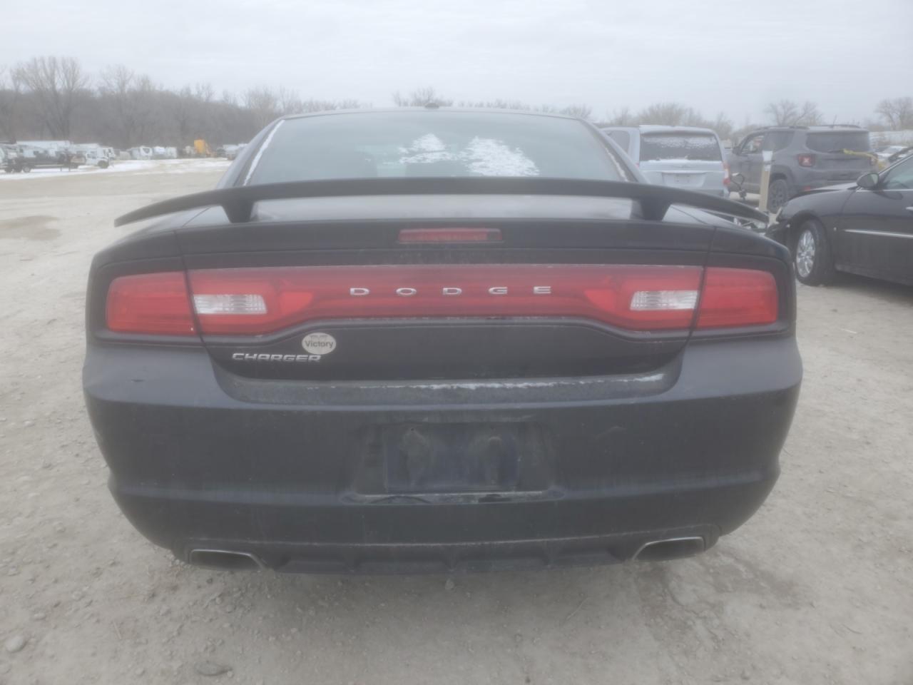 2014 Dodge Charger VIN 2C3CDXHG0EH236554 Copart auction photo, side damage thumbnail 6