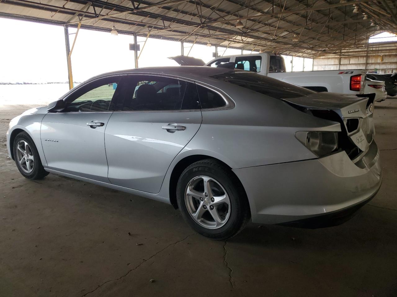 2018 Chevrolet Malibu VIN 1G1ZB5ST3JF207155 Copart auction photo, rear end / front end damage thumbnail 2