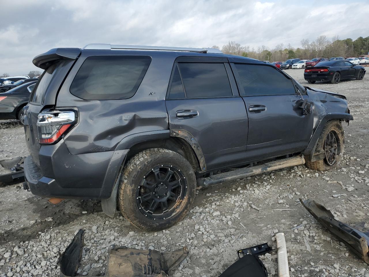 2016 Toyota 4Runner VIN JTEZU5JR3G5142325 Copart auction photo, all over damage thumbnail 3