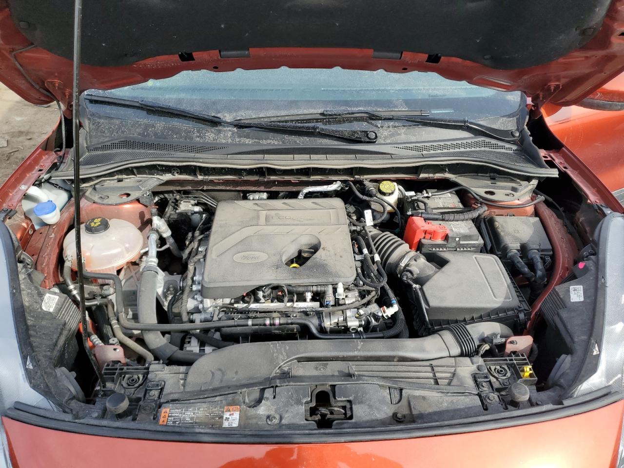 2020 Ford Escape VIN 1FMCU9G65LUA52815 Copart auction photo, rear end damage thumbnail 12
