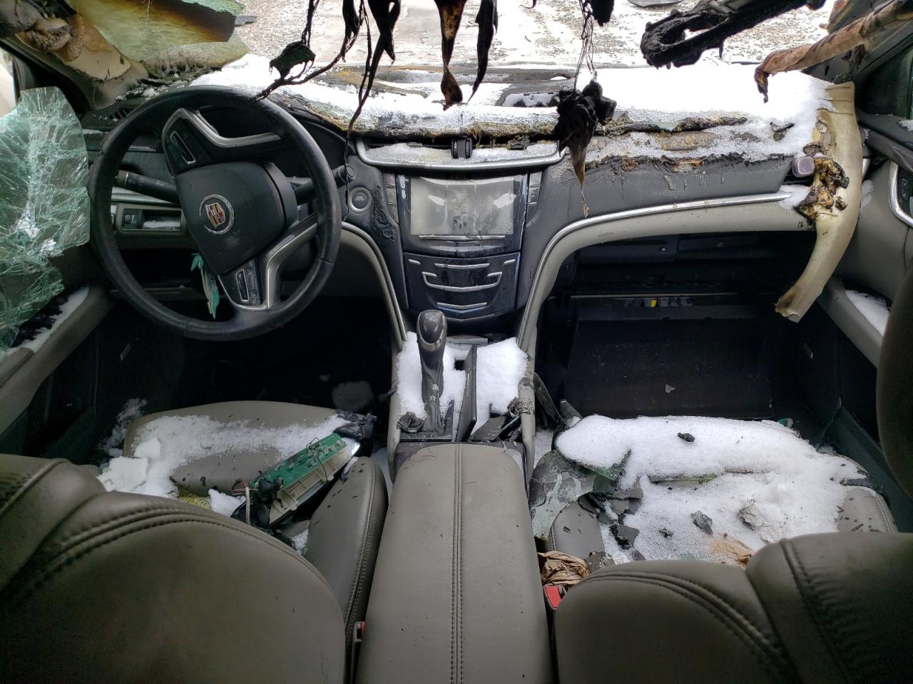 2013 Cadillac XTS VIN 2G61P5S36D9221816 Copart auction photo, burn damage thumbnail 8