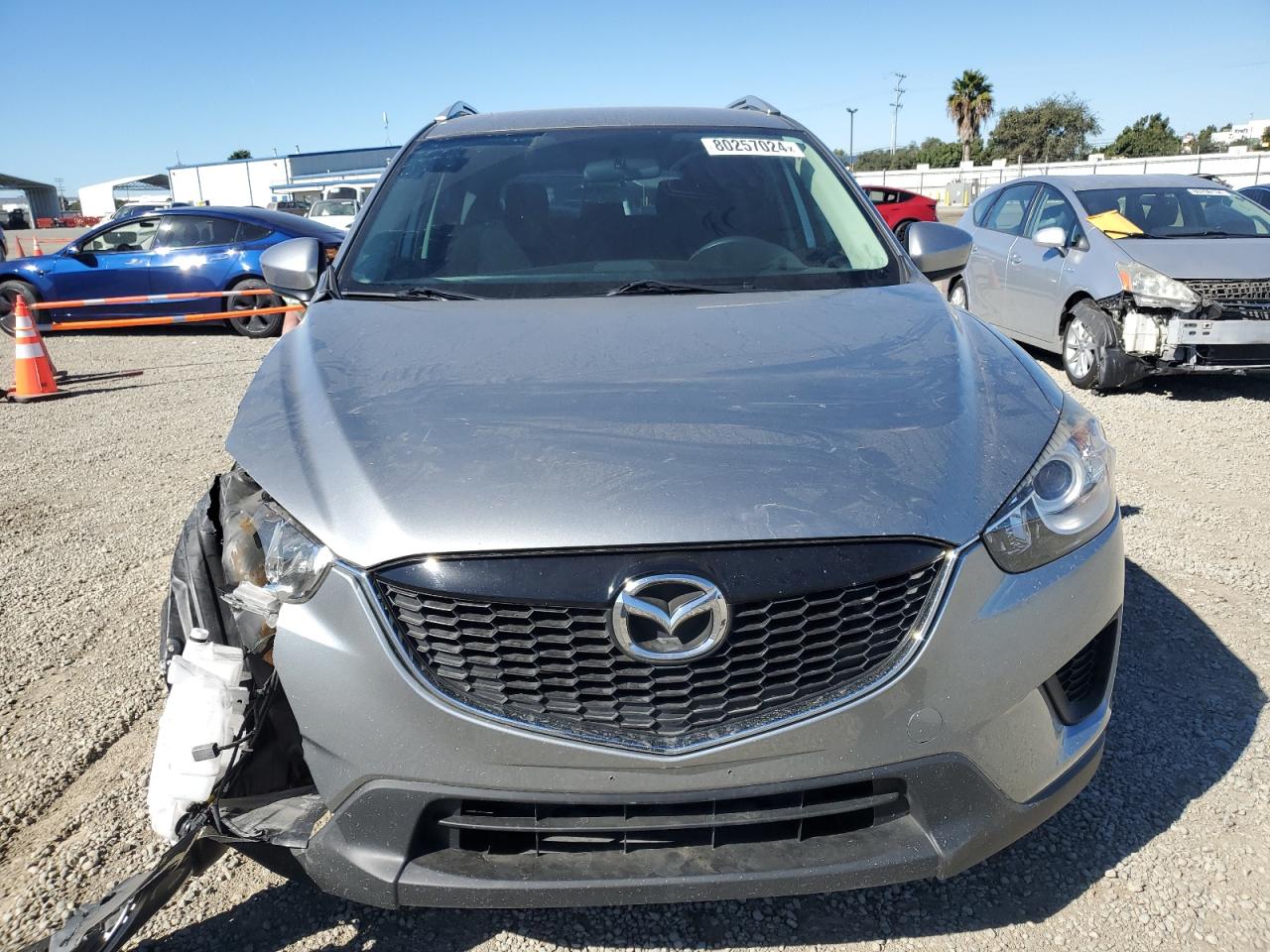 2014 Mazda CX-5 VIN JM3KE2BE5E0346185 Copart auction photo, front end damage thumbnail 5
