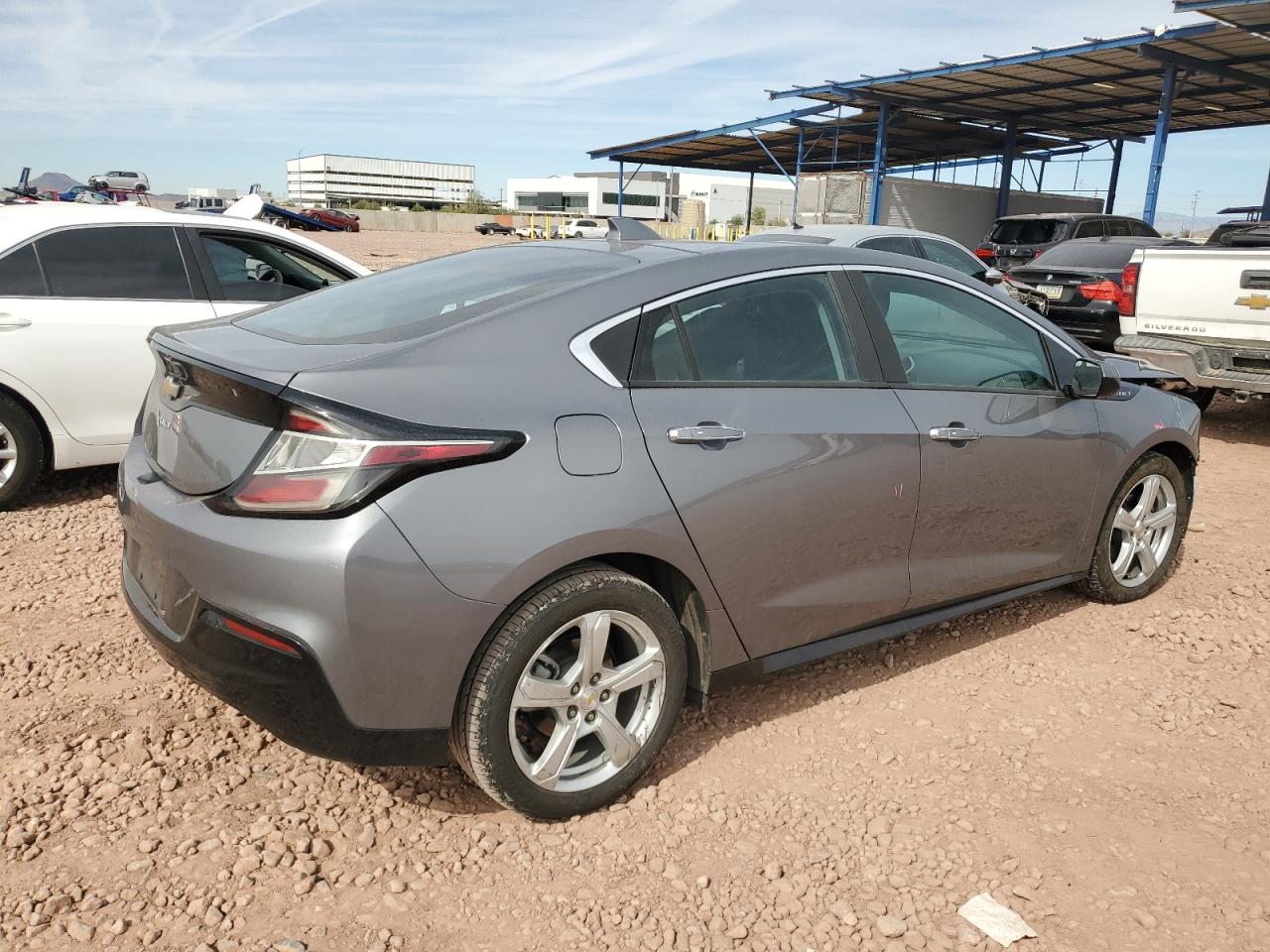 2018 Chevrolet Volt VIN 1G1RC6S54JU134765 Copart auction photo, front end damage thumbnail 3