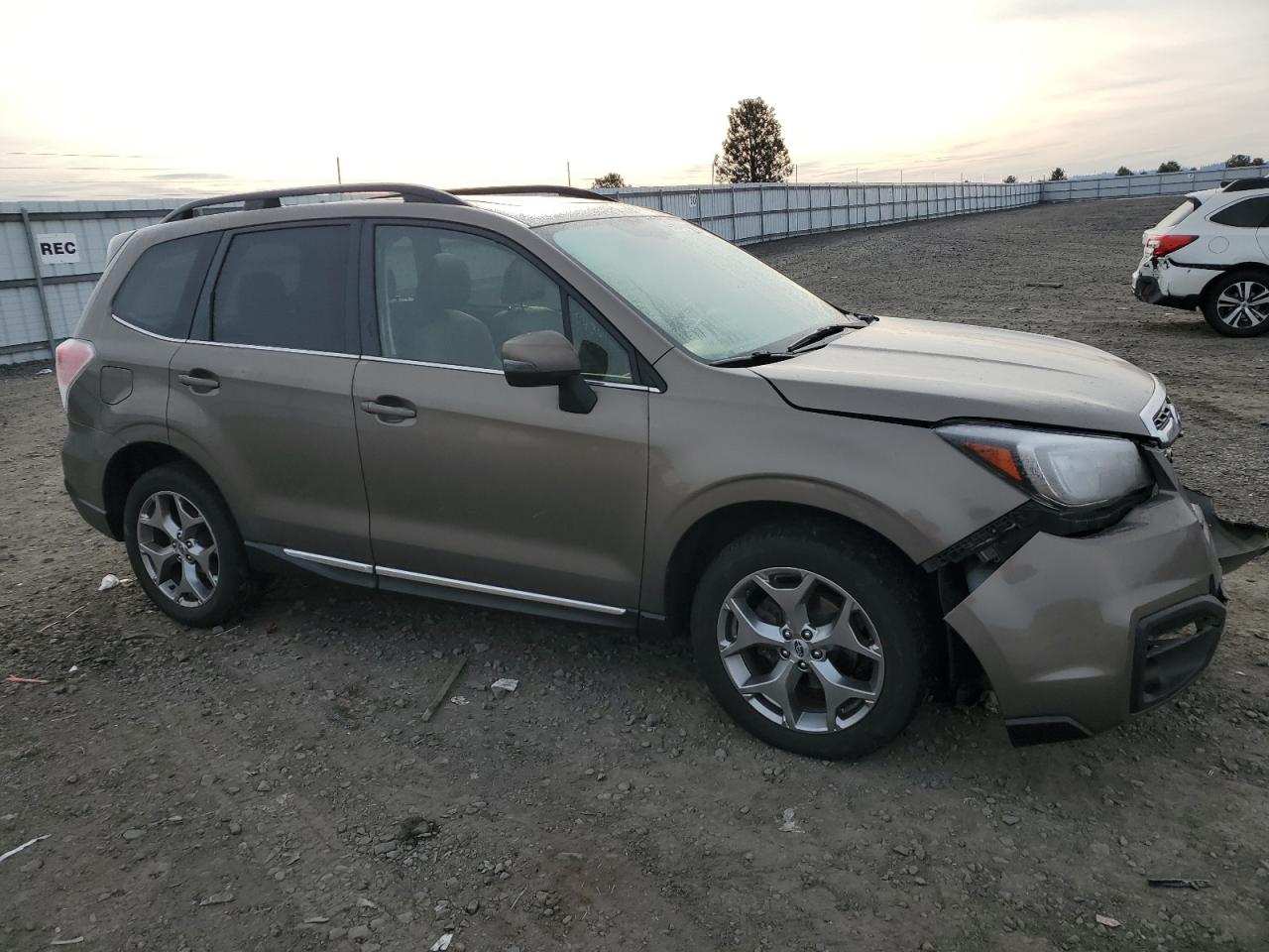 2017 Subaru Forester VIN JF2SJATC7HH416529 Copart auction photo, front end damage thumbnail 4