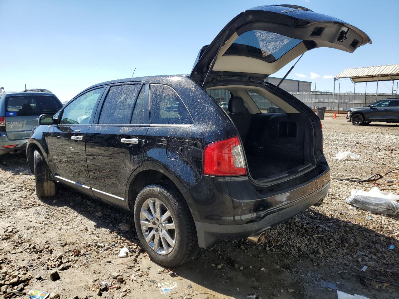 2011 Ford Edge VIN 2FMDK3JC0BBB61273 Copart auction photo, side damage thumbnail 2