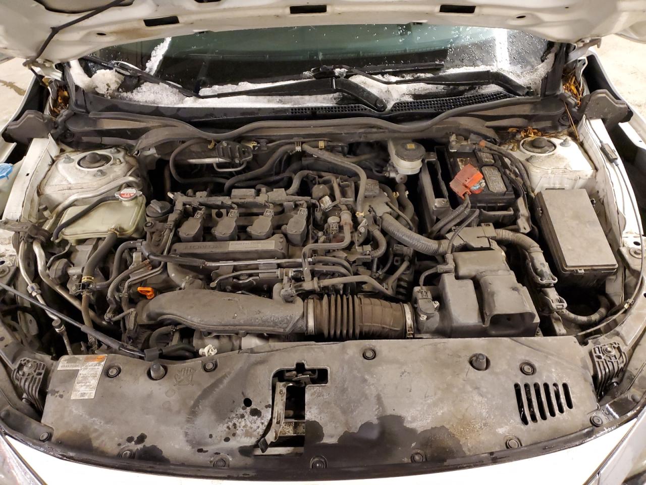 2018 Honda Civic VIN JHMFC1F39JX001292 Copart auction photo, side / rear end damage thumbnail 11