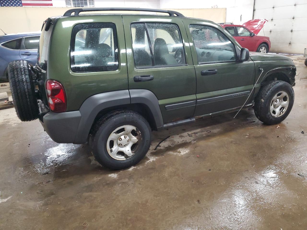 2007 Jeep Liberty (North America) VIN 1J4GL48K77W662534 Copart auction photo, front end / minor dent/scratches damage thumbnail 3