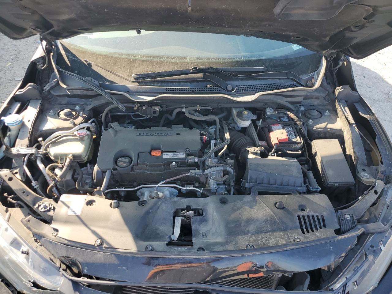 2016 Honda Civic VIN 19XFC2F78GE243560 Copart auction photo, rear end / front end damage thumbnail 13