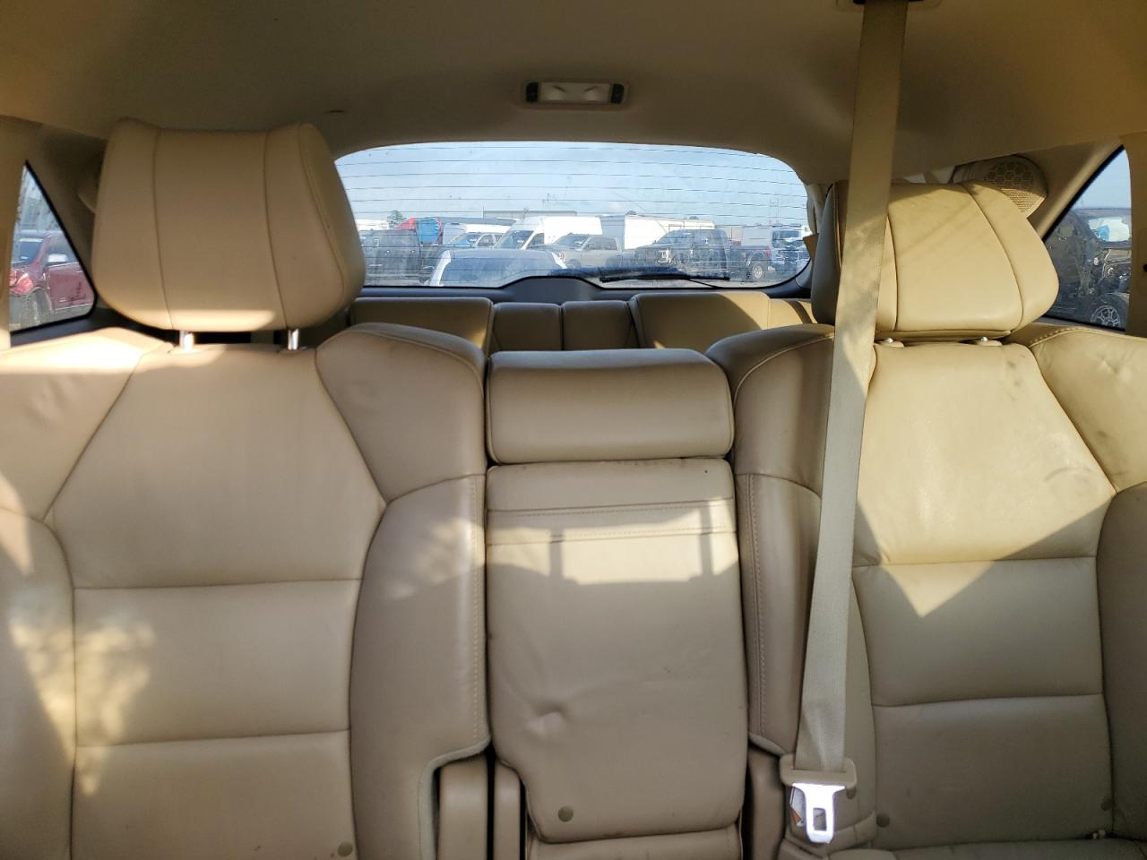 2013 Acura MDX VIN 2HNYD2H32DH519113 Copart auction photo, all over / top/roof damage thumbnail 10