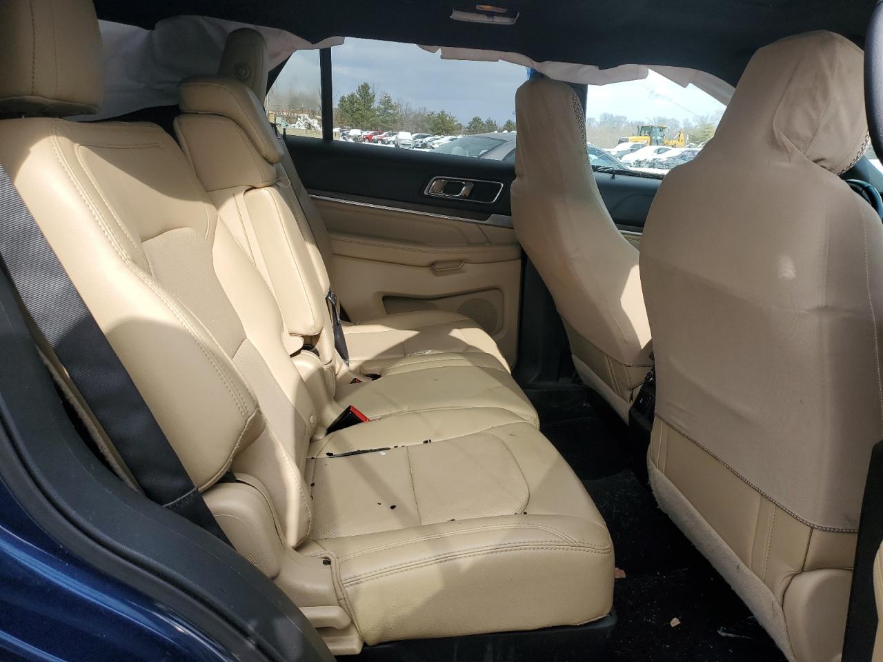 2016 Ford Explorer VIN 1FM5K8F81GGC80438 Copart auction photo, front end / side damage thumbnail 12